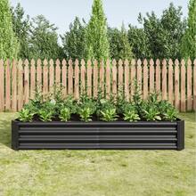 Metal Raised Plant Bed, Raised Garden Beds Made Of Sturdy Steel Sheet With Stable Design, Rust Protection And Long Durability, Soil-Free Raised Bed Kit, Ideal For Vegetables, Herbs And Flowers - Black 6x3x1ft - View 12