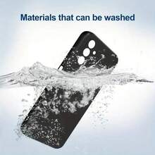 غطاء هاتف أسود مطفي للموتو جي ستايلس 5G (2025)/إيدج 60 ستايلس/إيدج 60 برو/إيدج 60 إس/إيدج 60/إيدج 60 فيوجن/موتو جي 56. الغطاء ناعم وراحة للمس، مع حماية من الانزلاق والعرق وبصمات الأصابع.