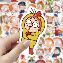 60pcs/Set 2025 New Home Decor Wall Stickers - Scrapbooking Materials - Waterproof Stickers For Water Bottles, Luggage, DIY - Cartoon Anime Creative Stickers - Changeable Stickers - Stitch Toys, Travel Toys, Classroom Fidget Toys, Mini Stuff, Bath Toys, Christmas Stationery, Stress Ball - Birthday Gifts, Christmas Gifts, Christmas Eve Gifts, Perfect Gifts, Toys, Games - Multicolor - View 5