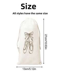 1 Pezzo Borsetta da danza portatile in rete, sacchetto di stoccaggio traspirante per scarpe, organizer borse per ragazze, borse portascarpe con coulisse per scarpe da danza