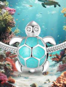 1pc Beaded Pendant Charm, Suitable For DIY Bracelet, Women Jewelry - Sea Turtles - View 10