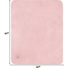 Petmaker Waterproof Pet Blanket Reversible Pink Throw Protects Couch Car Bed From Spills Stains Or Fur Dog And Cat Blankets By 50x60