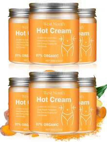 100克/3.53盎司强效紧致热霜 - 滋润并增强手臂、大腿和腹部的弹性，蕴含甘油和生姜，深层补水，适合所有肤质。圣诞礼物，圣诞袜填充物 - 彩色 - 查看 9