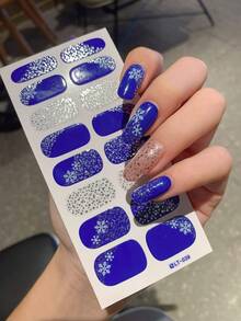 Autocolante pentru unghii, folie completă pentru unghii, autoadezive și impermeabile, nu necesită îndepărtare, ușor de utilizat, potrivite pentru autocolante pentru unghii pentru femei, bijuterii pentru unghii, petreceri, zile de naștere, modă