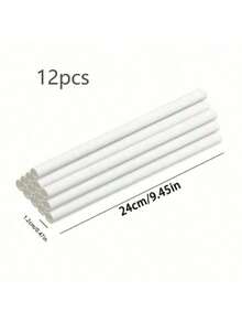 1/6/12Pcs Cake Supports, For Stacking - Wedding Cake Dowels Plastic Cake Dowel Rod White Cake Dowel Rods Cake Straws For Stacking And Supporting, Cake Sticks, Cake Dowel Straws, Wedding Cake Dowels Plastic Cake Dowel Rod White Cake Dowel Rods Cake Straws For Stacking And Supporting Back To School