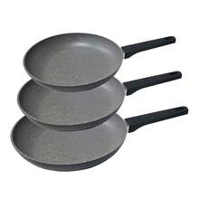 GOURMET KITCHEN SET 3 SARTENES ANTIADHERENTES "PROFESSIONAL LINE" Ø20 / Ø24 / Ø28 cm - Multicolor - Ver 1