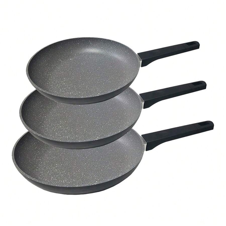 GOURMET KITCHEN SET 3 SARTENES ANTIADHERENTES "PROFESSIONAL LINE" Ø20 / Ø24 / Ø28 cm - Multicolor - Ver 1