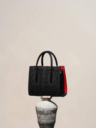 ELLA GRACE- Studded Tote Bag For Women, Structured Handbag, Fashion Biker Style Shoulder Purse, Large Capacity Daily Work Bag, Elegant Street Style Bag