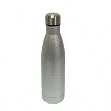 Botellas de agua aisladas para exteriores - Plateado - Ver 1