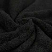 Juego de toallas de baño color negro 3 piezas - Negro - Ver 2