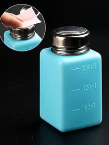 180毫升和120毫升可重复灌装金属头卸甲油瓶，防漏设计，方便精准涂抹卸甲油和酒精，耐用金属瓶盖，适用于美甲沙龙、美甲用品及其他美甲相关产品。 - 彩色 - 查看 9