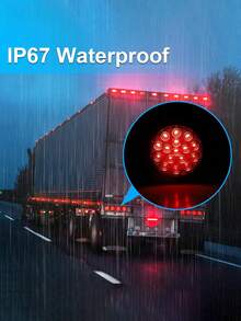 2/1pc 16led 4inch LED Car Lamps Light Bar Car Gadgets Car Modification Struck Accessories For Men Car Accessories Truck Accessories For Men For Motorcycle - Multicolor - View 3