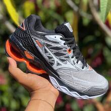 CR Wave 20 Men's Athletic Shoes For Walking And Gym - SILVER ORANGE - View 4