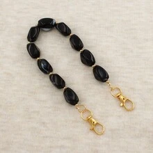 1pc Light Green Wrist Strap With Gold Buckle Phone Lanyard, Camera Hanging Cord, Fashion Accessory, Ideal Gift For Enthusiasts