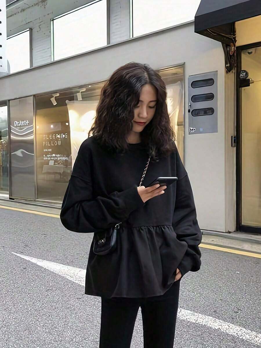 Women Tops - Black - View 1