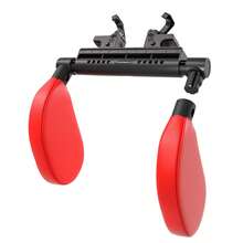 1pc U-Shaped 45D Memory Foam Car Neck Pillow - 3-Point Support Ergonomic Design, 360° Adjustable Breathable PU Leather Cover, Suitable For Side Sleepers And Daily Commuting, Luxury Soft Skin-Friendly Car Headrest Neck Pillow - Multicolor - View 4