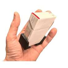 Wall Mount Cigarette Pack Holder Standard 20-Pack Size Smoker Gift Smoke Shop Must Have Matte Black Made In Texas 1ct.-Liuruisongdediana