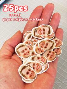 Face Confetti . GLOSSY FINISH Multiple Options Available, Multi-Functional, Adjustable, Anti-Mold, Ornamental, Adhesive, Reusable, Cute, Stylish, Adorable, High-Quality, Colorful, Custom, Unique, Personalized, Ideal Gifts For Him, Ideal Gifts For Her, Her, Boyfriend, Girlfriend, Dad, Mom, Family, Friends, Kitchen, Dining Room, Bedroom, Office, Living Room, Home, Garden, Tea Room, For Anniversaries, For Birthdays, For Housewarming, For Graduation, Warm Ambience, Autumn Home Refresh, Xmas Decoration,Home Harmony