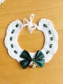 Christmas New Pet Bandana Collar, Cute Cat Christmas Accessory, Dog Neck Scarf Red Reindeer - Multicolor - View 8