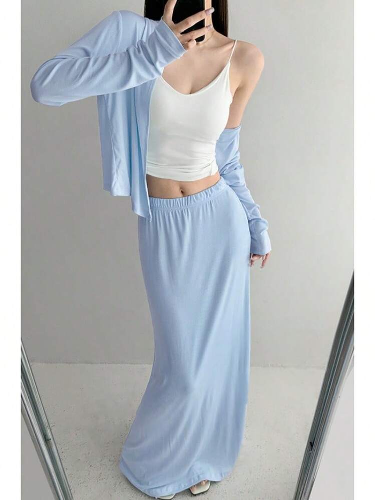 Raincoat - Light Blue - View 1