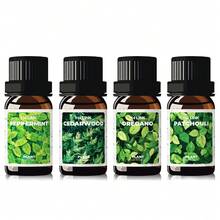 4瓶10毫升天然植物精油，礼品装 - 薰衣草、肉桂、乳香、薄荷、柠檬草、尤加利、迷迭香、生姜、广藿香、雪松、白麝香、洋甘菊、黑胡椒、牛至、檀香、八角，适用于加湿器、香薰机、蜡烛制作、家居使用 - 10ml - 查看 14
