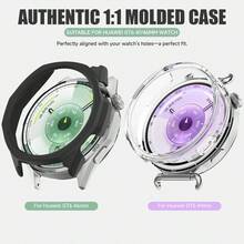 1PC Case Compatible With Huawei Watch GT6 41/46mm Hollow Cover Durable And Hard PC Material Case Watch Shell Protection Compatible With Huawei Watch GT6 Case - GT6 41mm - View 3