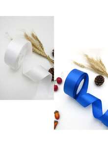 4/2/1PC Colored Satin Ribbon, 4cm Satin Ribbon Pink Ribbon, Versatile 22m Roll Rose Bow Making Ribbon Cake Christmas Holiday Decoration Ribbon, Lace Ribbon Fabric Satin Ribbon, For Festive Decor, Crafting, And Gift Wrapping, Multi-Use Polyester Ribbon For Creative Crafting, Sewing, Cake Decor & Festive Embellishment - Multicolor - View 37