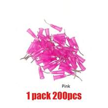 100支/包 牙科预弯冲洗针，弯针，酸蚀树脂流动复合树脂针，一次性涂抹器 - 彩色 - 查看 16