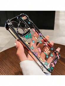 Custodia per telefono classica e popolare per iPhone 17 16 15 14 13 12 11 Pro Max X XR XS Max Plus, trasparente, morbida, resistente agli urti - nero - Visualizzare 2