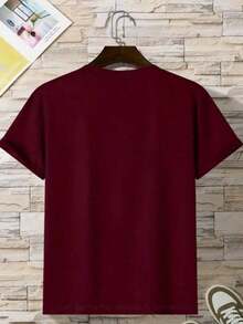 Camiseta Cachorro Salsicha Dachshund Escavador Estampada 100% Algodão Unissex Masculino Feminino - bordô - Visão 2