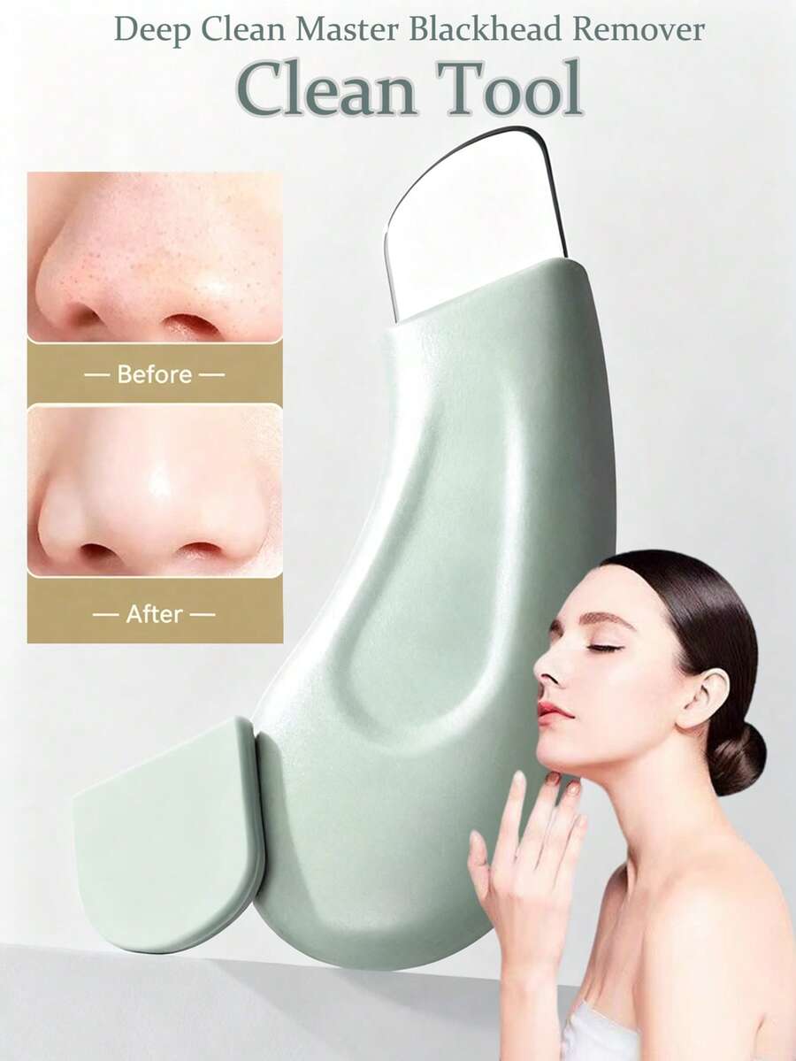 1/4pcs Deep Clean Master Blackhead Remover Tool, Compatible With Mud Cream & Cleansing Oil, Durable Material, Skin Care Essential, Pore Cleansing, Facial Beauty Tool - Multicolor - View 1