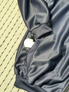 Men Jackets & Coats - Navy Blue - View 5