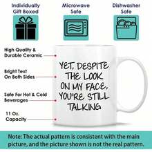 Genuine SAY ANYTHING MUG, DRAGGIN, 11 OZ Ceramic Mug, White, Dishwasher - 1 - Xem 6