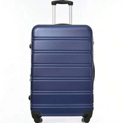 Hard-Shell Suitcase, Rolling Suitcase, Travel Suitcase, Hand Luggage 4 Wheels, ABS Material, 74.5*50.5*31.5, Black