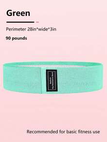 أشرطة المقاومة المحبوكة للتمارين اليوغا، أشرطة مرنة لتقوية عضلات الأرداف، أداة لرفع الأرداف للمبتدئين