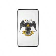 - Toallas de mano de masonera y rito escocs, secado rpido, toallas de microfibra de terciopelo coral, altamente absorbentes, uso como hotel, bao, ducha, toalla de mano, 16x 28 pulgadas - Toallas de mano negras - 16x28 pulgadas - Ver 2