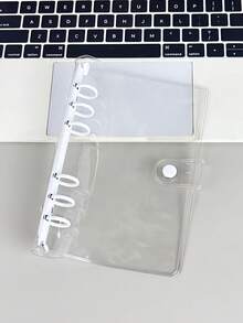 غلاف ورق فضفاض شفاف، كتاب ملصقات، ختم، تخزين ملصقات، مجموعة دفتر، يومية DIY - متعدد الألوان - مشاهدة 13