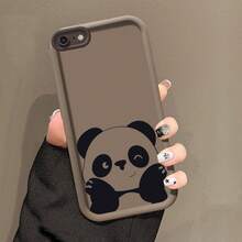 1pc Suitable For IPhone 5/5s/SE/6/6 Plus/6S/6S Plus/7/8/SE (2020)/SE (2022)/16/SE  Shockproof, Anti-Slip, Lightweight, Cute, Durable, Stain-Resistant Phone CaseSuitable For IPhone 17 Air - 酒紅色 - 查看 3
