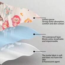 4 Pcs/Set Children & Teens' Soft Training Pants - Washable & Reusable, High Absorbency Diaper Covers In Multiple Colors, Ideal Gift For Teens - Multicolor - View 7