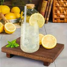 Japanese Solid Wood High Foot Serving Tray, Same As Sushi Restaurant, Luxury Wooden Tableware, Restaurant Plating Tool, Food Photography Prop - Yellow - View 6