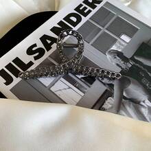 Gun Black Hair Claw Clip For Women, European And American Style Hairpin, High-End Fishbone Shark Clip, Ponytail Accessory This Is A Set Of Uniquely Styled Metal Hair Clips, Designed With Creativity And Personality, Suitable For Various Dressing Styles. - K05-334#金色魚骨 - 查看 10