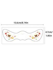 4cute Christmas Temporary Tattoo Stickers, Cartoon Makeup Designs To Create A Festive Atmospherepatterns Include Santa Claussnowmangingerbread ManChristmas ElfChristmas Treegift Boxsocksbellsgarlandsnowflakes Easy To Apply And Removewaterproof And Long-Lastingsuitable For Skin - Multicolor - View 6