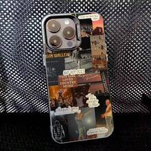 Funda de Teléfono Singer M-Morgan Wallen para 17,16,15,14,13,12,11,Pro,Max,Plus, Antigolpes Negra Mate Dura - z3 - Ver 11