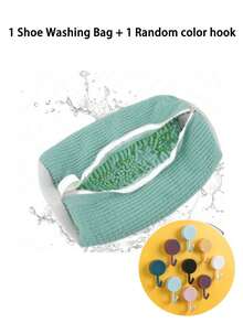 Shoe Cleaning Bag With Hook Up,Washing Machine Shoe Bag–Heavy-Duty Reusable Washer & Dryer Laundry Shoe Bag, 360° Deep-Clean Zippered Protective Bag, Stain-Free Shoe Care Kit For Sneakers, Tennis Shoes, Running Shoes & Boots, Machine-Washable Footwear Storage Pouch, Durable Polyester Laundry Organizer With Carry Handle, Fits Most Sizes – Perfect For Home Laundry, Travel, Gym, Back To School,College Dorms & Outdoor Use