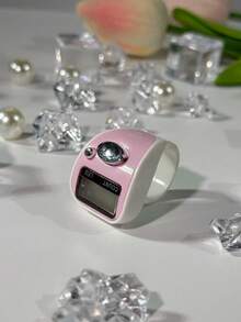 1 قطعة/3 قطع/5 قطع/10 قطع/20 قطعة عداد إصبع LED محمول، عداد يدوي صغير مع زر يدوي، عداد رقمي مدمج، مناسب للعد، مناسب للرياضة والصلاة وتخفيف التوتر - متعدد الألوان - مشاهدة 26