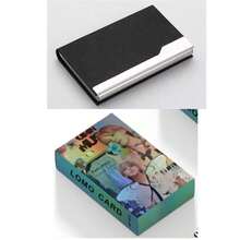 名片夹大容量 PU 收纳盒，适用于办公室、展会学校用品、返校季的便携式收纳盒 - 皮質商務名片夾 - 查看 28