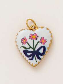 1 cái Bình hoa bằng thép không gỉ mạ vàng 18K tráng men màu dùng để làm vòng cổ và vòng tay trang sức phong cách Bohemian Retro - Nhiều màu - Xem 10