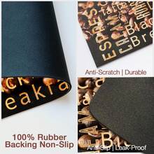 Dish Drying Mat For For Kitchen Counter-Coffee Bar Mat Accessories Fit Under Espresso Machine Maker, Super Absorbent Hide Stain Quick Dry Mat Non-Slip Dish Rack