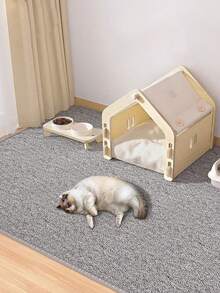 1 件日式猫抓板，夏季宠物垫，猫抓板，宠物防剑麻地毯，适用于客厅、卧室、窗户，猫抓板垫，四季适用 - 彩色 - 查看 15