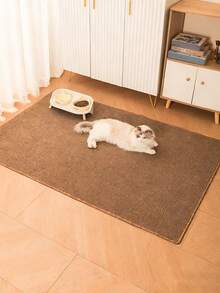 1 件日式猫抓板，夏季宠物垫，猫抓板，宠物防剑麻地毯，适用于客厅、卧室、窗户，猫抓板垫，四季适用 - 彩色 - 查看 14